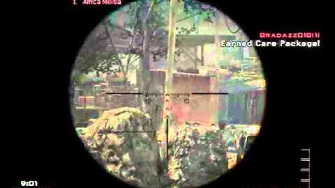 picked up a dragunov and got a triple kill - Modern Warfare 3