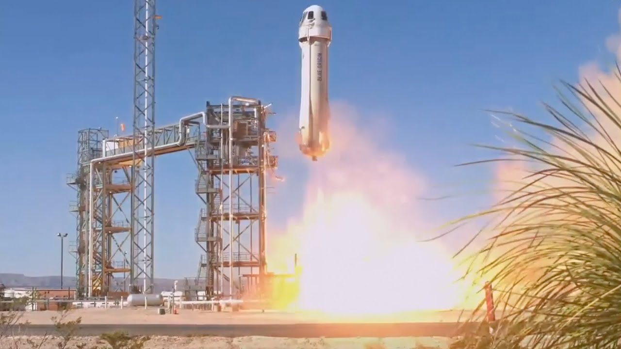 Blastoff! Blue Origin launches space tourists for first time in almost 2 years | 11:58 | VideoFromSpace | 1.77M subscribers | 45,450 views | May 19, 2024