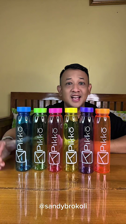 Botol Minum Trending 1 Set Full Warna isi 6 pcs #botolminum #tumblr #tumbler #promo