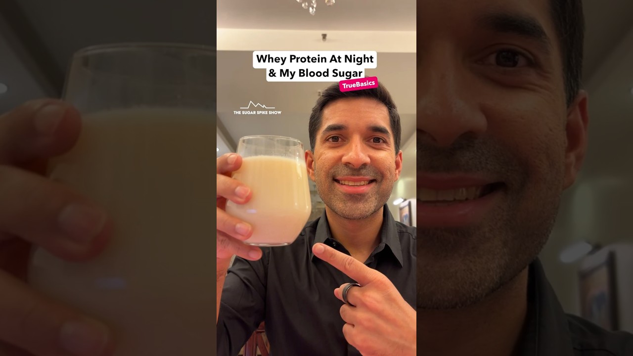 Whey Protein at Night 