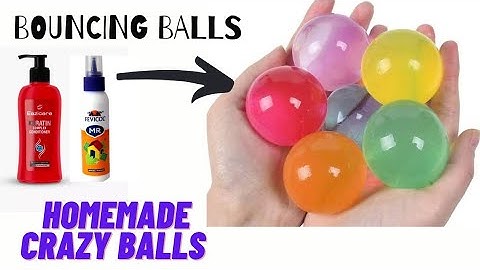 How To Make Bouncy Balls At Home/DIY Homemade balls/ Life Hacks