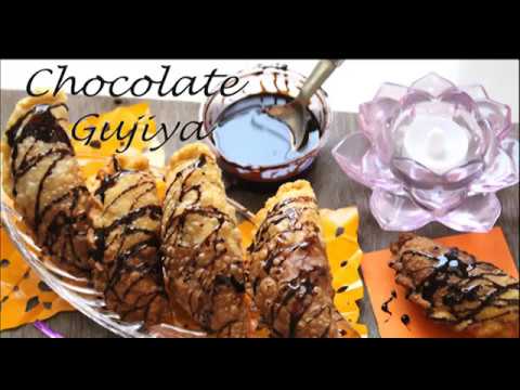 Chocolate Gujiya Recipe | Indian Pastry