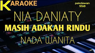 Nia Daniaty | Masih Adakah Rindu | Karaoke | Cover