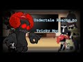 Undertale Reacts to FNF Tricky Mod (Read pinned comment)