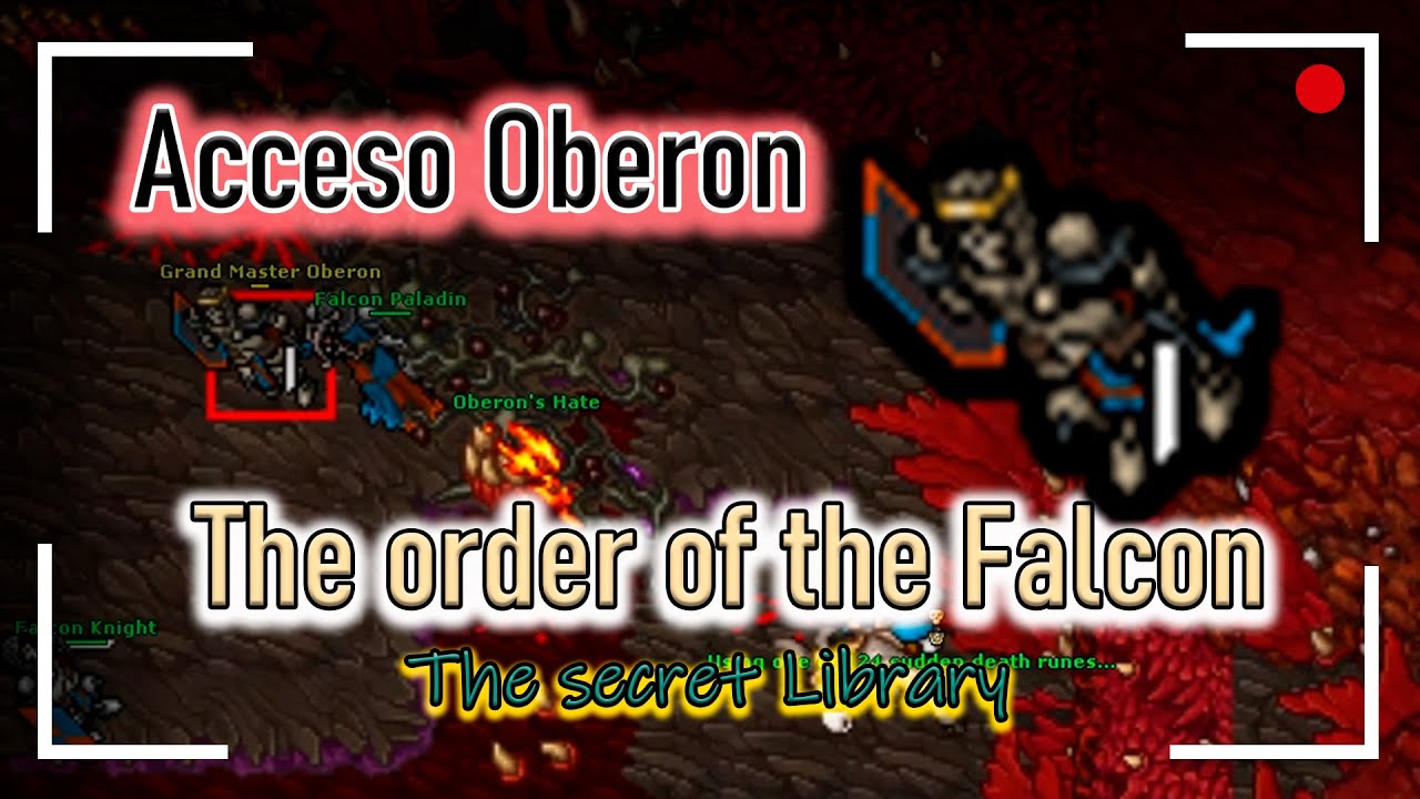 Grand Master Oberon  Tibia Diálogos OBERON FALCON 