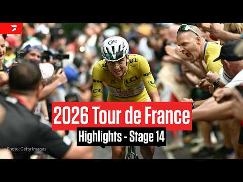 Video Tour de France 2026 Stage 14 Highlights