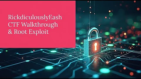 RickdiculouslyEash (VulnHub) — Full CTF Walkthrough & Root Exploit