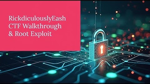 RickdiculouslyEash (VulnHub) — Volledige CTF-walkthrough en root-exploit
