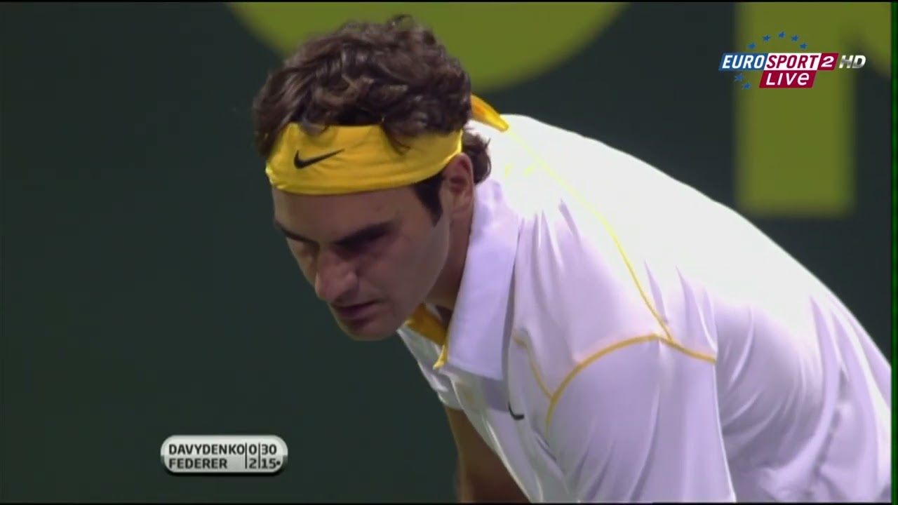 🇷🇺Daviděnko vs 🇨🇭Federer (Doha 2011) final