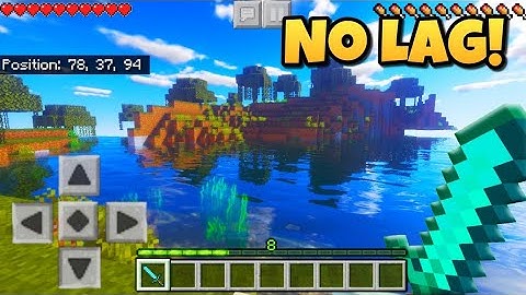 Minecraft PE: Ultra NO LAG Shader MCPE Low-End Device Shader  Mcpe 1.14  (Minecraft Bedrock Edition)