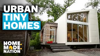 TINY Homes in BIG Cities (Austin, Chicago, & MORE) Marathon | Tiny House Hunting | Home.Made.Nation