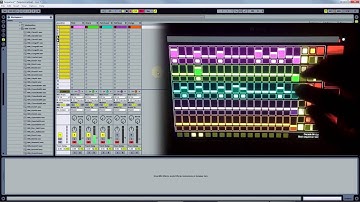 TouchOSC/Ableton 1:Beat sequencer