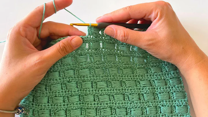 How To Crochet An Easy Stitch / Ideal For Blankets