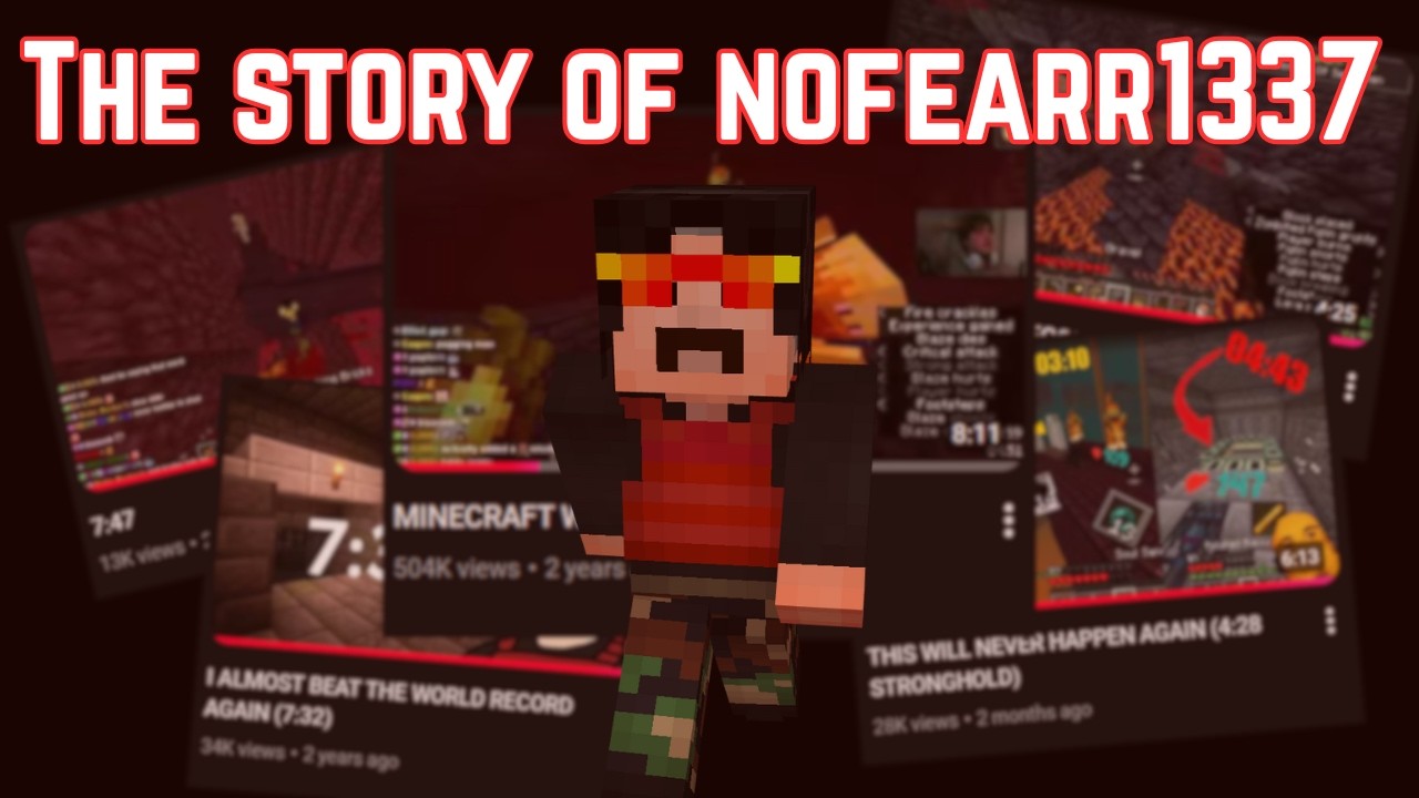How Nofear got the most Deserved Minecraft Record.