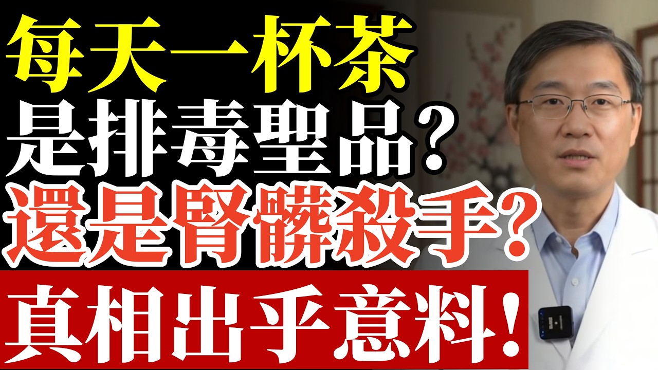 每天一杯茶，是「排毒聖品」還是「洗腎元兇」？醫師揭開真相#康醫師 #養生茶真相 #洗腎危機 #腎臟健康 #草藥禁忌 #銀髮族養生 #健康誤區 #居家保健 #長壽祕訣 #早知早受益