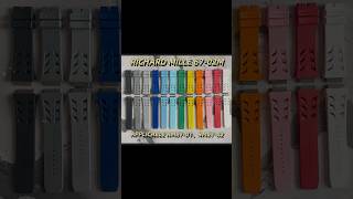 Richard Miller Straps #richardmille #straps #watchaccessories #aftermarket #rubberstrap
