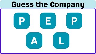 Guess the Company Name | Scrambled Word Game by The Puzzle House 7,048 views 1 year ago 7 minutes, 4 seconds