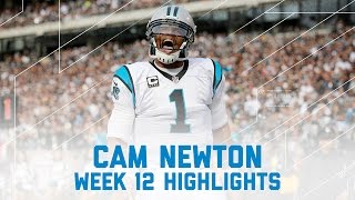 Cam Newton's 3 TD Day!  | Panthers vs. Raiders | NFL Week 12 Player Highlights