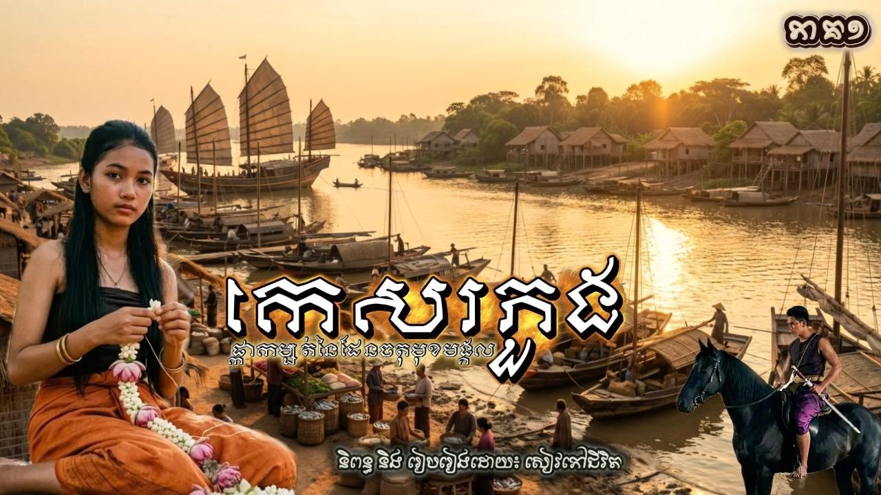 រឿង៖ កេសរភួង ផ្កាកម្សត់នាដែនចតុមុខមង្គល | ភាគ១ | សៀវភៅស្នេហ៍ | Seavphov Snae