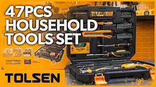 TOLSEN 47Pcs Household Tools Set