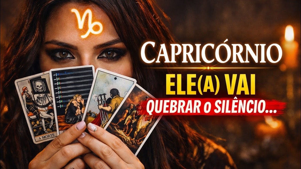 CAPRICÓRNIO ♑: A RECONCILIAÇÃO QUE COMEÇA EM SILÊNCIO E MUDA SUA VIDA NOS PRÓXIMOS MESES