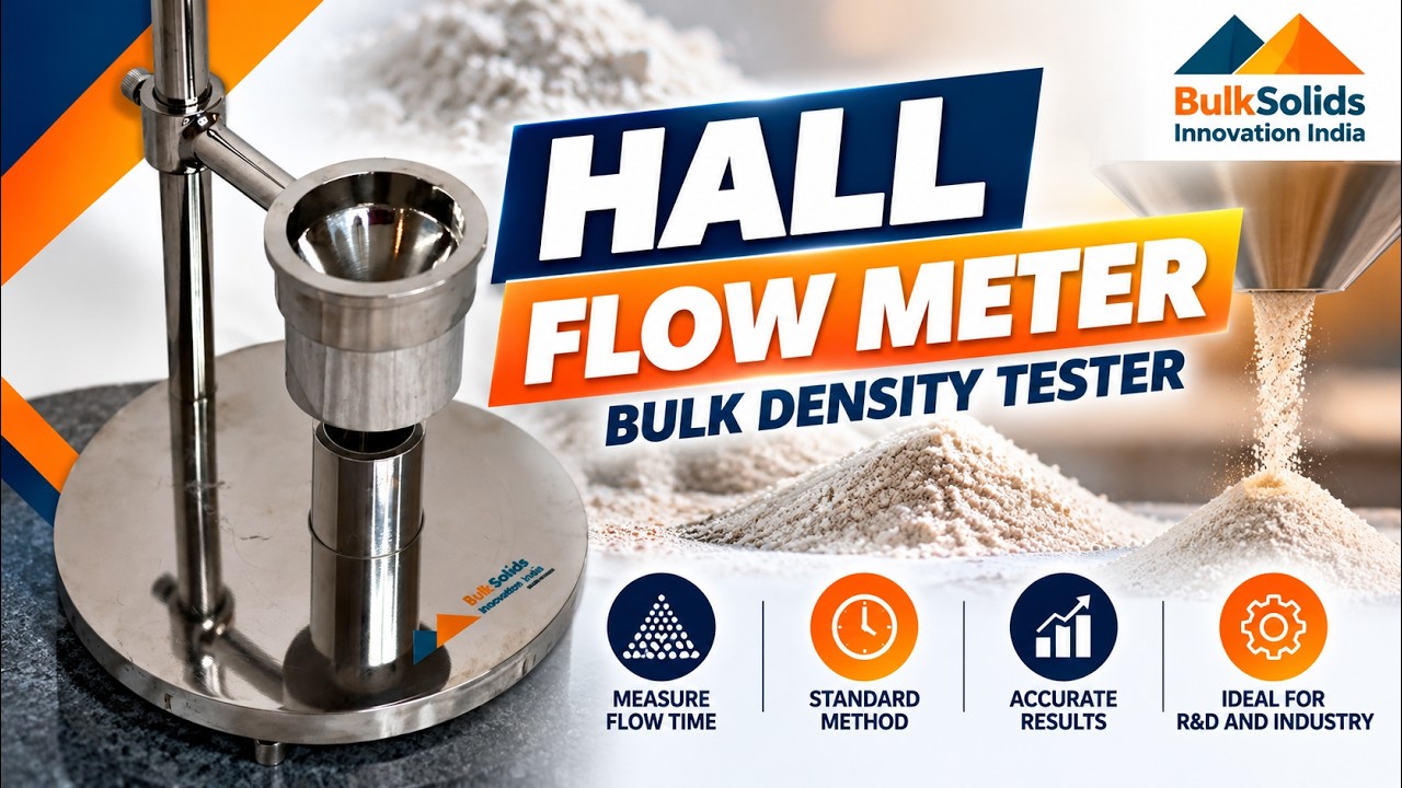 Hall Flow Meter (Bulk Density Tester)॥ BSII॥ Quick, Easy and Cost ...