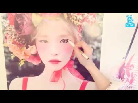 가인이 직접 그리는 가인의 아이라인ㅋㅋㅋㅋㅋㅋㅋㅋㅋㅋㅋㅋ