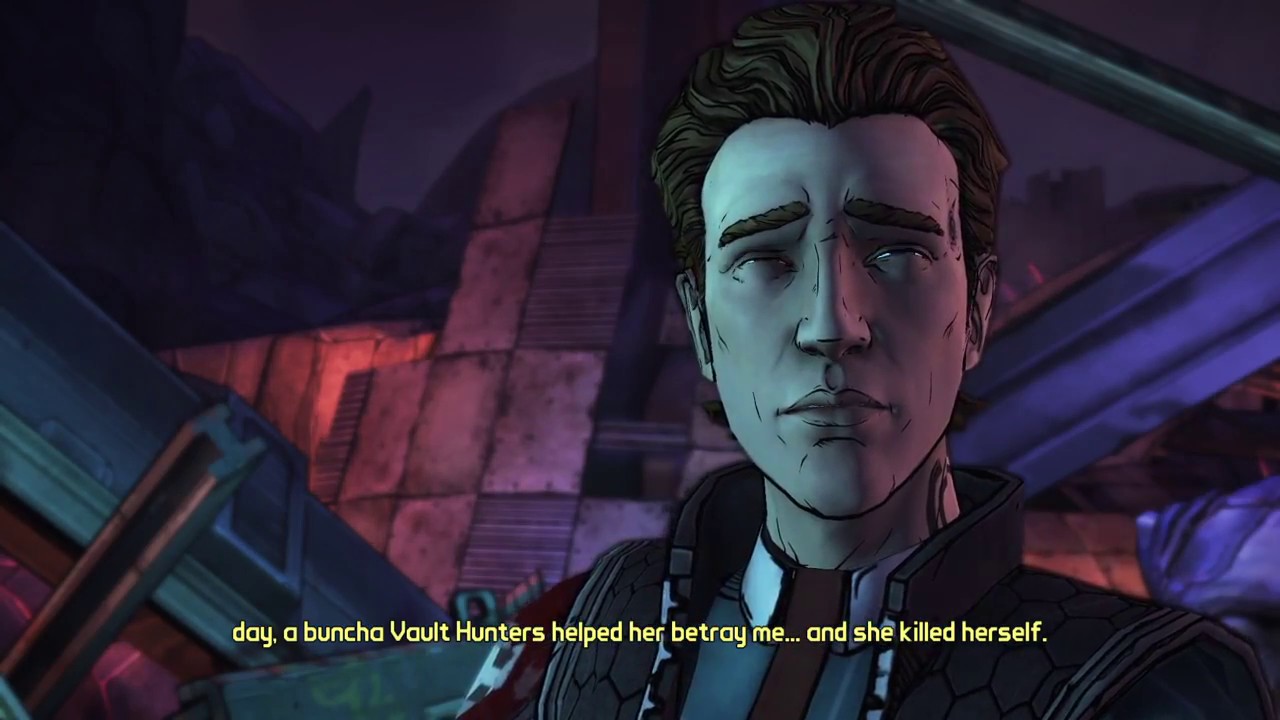 Tales From The Borderlands Handsome Jack Knows About Angels Death Youtube