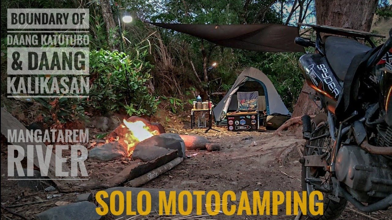 SOLO MOTOCAMPING BOUNDARY OF DAANG KATUTUBO & DAANG KALIKASAN (MANGATAREM RIVER)