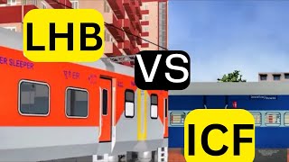 DIfference between LHB and ICF Coaches in Telugu || Advantages & Disadvantages || Indian Railways