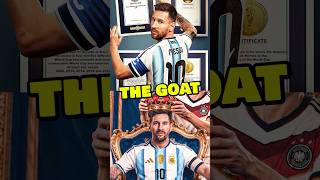 Messi Breaks the All Time World Cup Record #shorts
