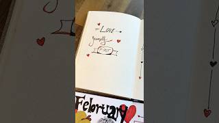 3 Years of Stunning February Cover Pages ❤️✨ Bullet Journal Inspiration #bujowithiveinspo
