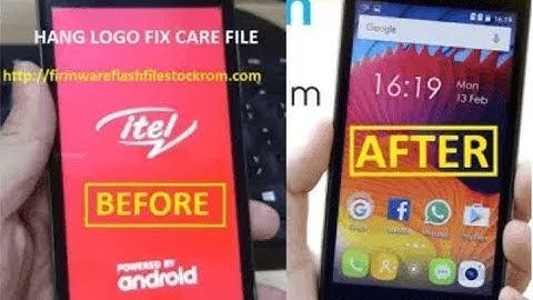 How To Solve Itel It A16 plus hang logo solve/solution  use cm2 new Way