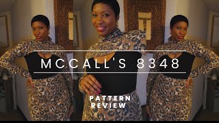 Pattern Review (McCall's 8348)View A #sewing #diyfashion #memade