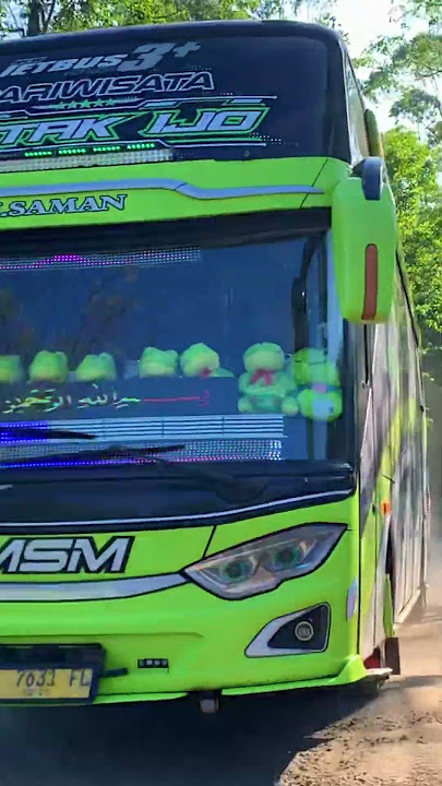 Basuri di sayidan bus ASYROF KATAK IJO