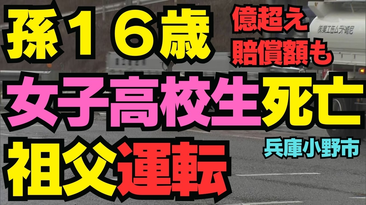 祖父運転で孫乗車２人死亡事故【家族乗車の落とし穴】祖父と孫が死亡した悲惨な事故…同乗する家族を守る自動車保険の真実【対人賠償・人身傷害】 0