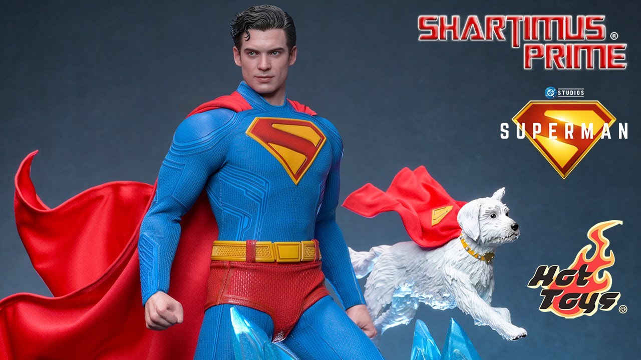 Hot Toys Superman & Krypto 2025 Movie 1:6 Scale Collectible Figure
