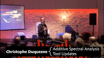 Christophe Duquesne: Additive Spectral Analysis Tool Update - ContinuuCon 2024