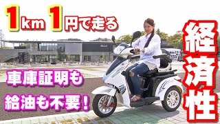 【操作解説】バックも出来る！運転簡単「電気ミニカー・佐吉」