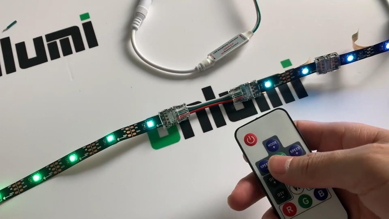 ws2812 ws2811 addressable LED strip light connector 3 Pins Hippo-M Series