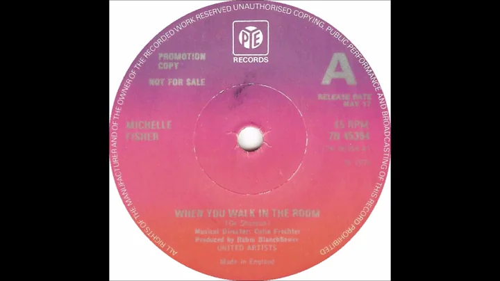 Michelle Fisher -- When You Walk In The Room