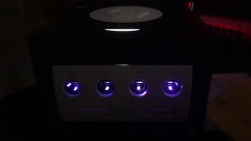 GameCube LED mod