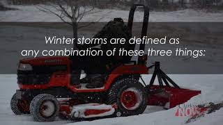 National Weather Service Weather Alert Definitions