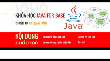 [HỌC LẬP TRÌNH JAVA] LÀM VIỆC VỚI MẢNG, DANH SÁCH TRONG JAVA