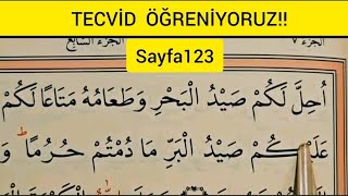 Kur'an-ı Kerim yeni öğrenenler / Sayfa123