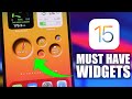 Best iOS 15 WIDGETS - You Must Have in 2022 !