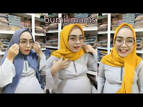 Bumil Cantik Jualan Hijab