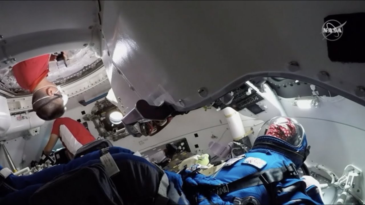 ISS astronauts open hatch to Boeing spacecraft - Associated Press