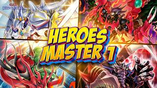 Unleashing HERO's Full Power at Master 1 | Yu-Gi-Oh! Master Duel