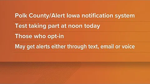 Polk County launches new emergency alert system